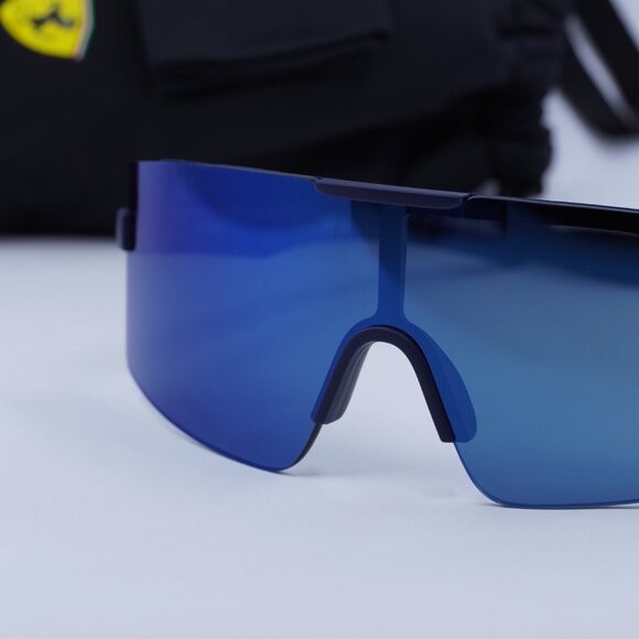 Final Price! Ferrari Scuderia FZ6008U 509/55 Blue Sunglasses - Picture 5 of 11